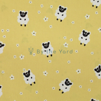 Handmade Fabrics Inc. Baa Baa Sheep Yellow