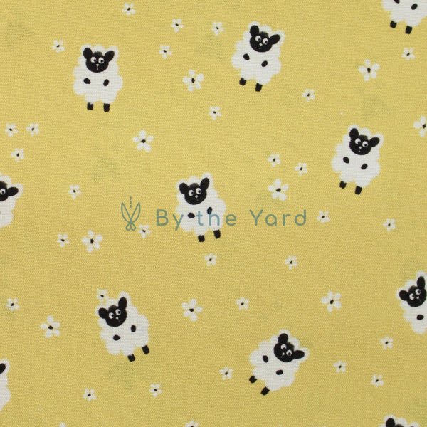 Handmade Fabrics Inc. Baa Baa Sheep Yellow