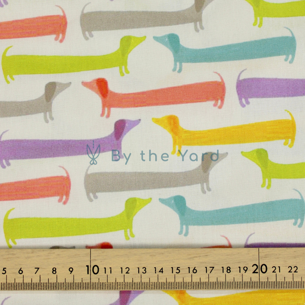 Handmade Fabrics Inc. Doxie Colourful