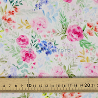 Handmade Fabrics Inc. Watercolour Florals Mavis