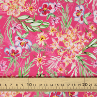 Handmade Fabrics Inc. Watercolour Florals Lauren