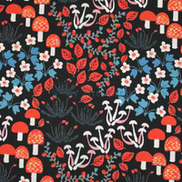 Handmade Fabrics Inc. Mushroom Garden