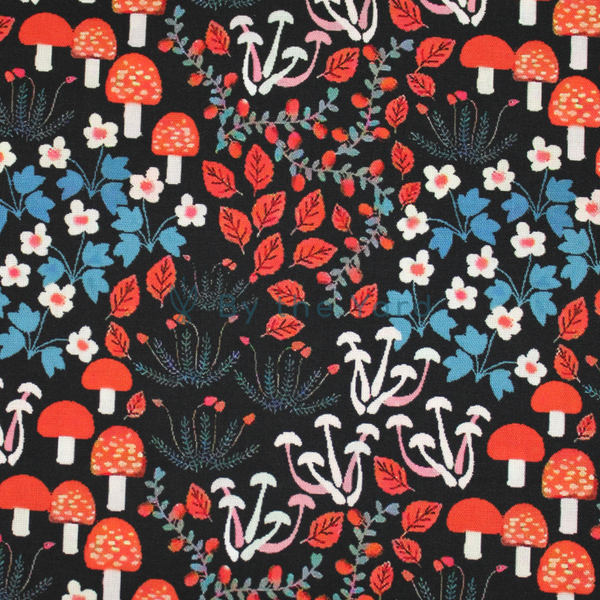Handmade Fabrics Inc. Mushroom Garden