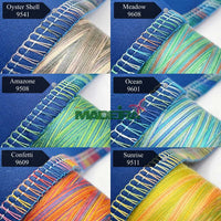 #9601 Ocean - Aerolock 1200m No. 125 (Variegated Overlock Thread)