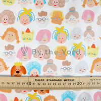 Handmade Fabrics Inc. Quilting Cotton - Joyful Faces