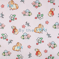 Handmade Fabrics Inc. Quilting Cotton - Guinea Pig Garden