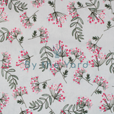 Handmade Fabrics Inc. Pink Sprigs