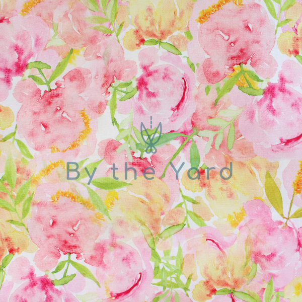 Handmade Fabrics Inc. Sophie - Watercolour Florals