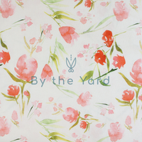 Handmade Fabrics Inc. Elizabeth - Watercolour Florals