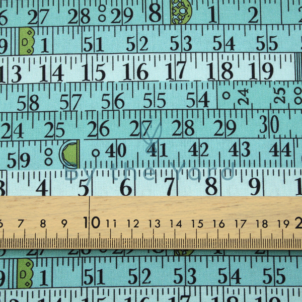 Handmade Fabrics Inc. Tape Measure - Blue