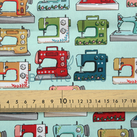 Handmade Fabrics Inc. Sewing Machines - Blue