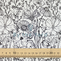 Handmade Fabrics Inc. Floral Outlines