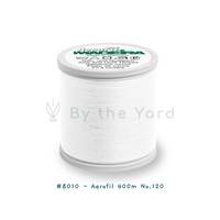 #8010 White - Aerofil 400m No.120 (All Purpose Sewing Thread)