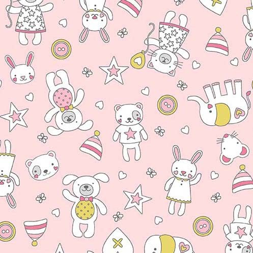 Michael Miller Fabrics Munchkins Blossom