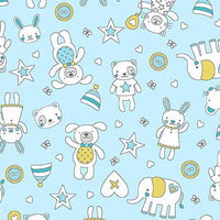 Michael Miller Fabrics Munchkins Cloud