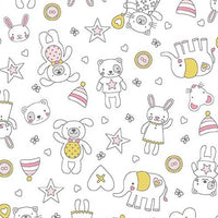 Michael Miller Fabrics Munchkins Love