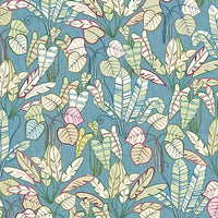 Michael Miller Fabrics Jungle Vibes Rain Forest Teal