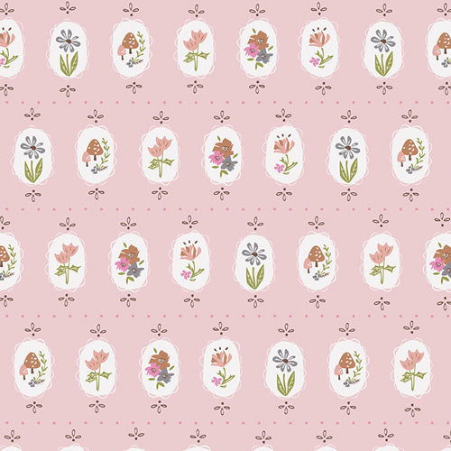 Art Gallery Fabrics Prairie Dot Serene from Dollhouse designed by Amy Sinibaldi