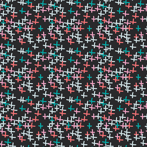 Art Gallery Fabrics Across Sparks Black