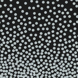 Michael Miller Fabrics Celebration Glitz Confetti Border Metallic Pearlized in Black Silver Zirconium