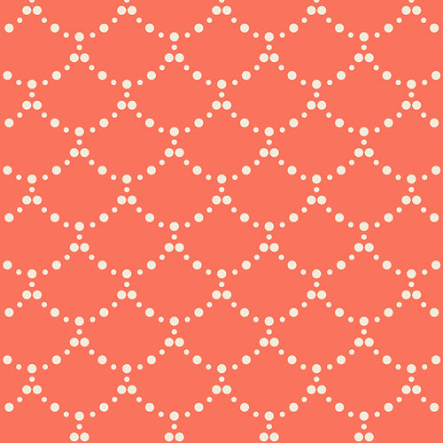 Art Gallery Fabrics Ripples Coral