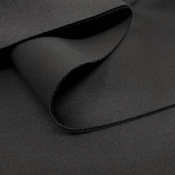 Black - Neoprene Scuba Fabric