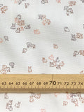 Robert Kaufman Wishwell Petit Rabbits - Peach