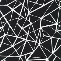 Robert Kaufman Pen and Ink 3 Geometrics - Black