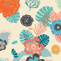 Art Gallery Fabrics Ocean Floret Breeze from Sirena designed by Jessica Swift