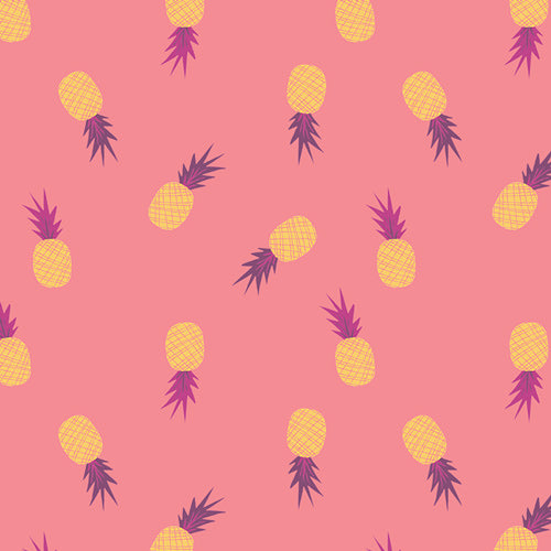 Art Gallery Fabrics Ananas Sorbet from Sirena designed by Jessica Swift for AGF