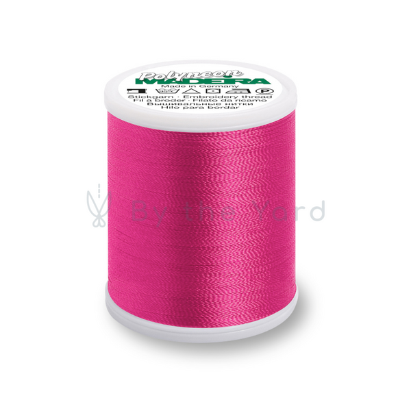 #1990 Hot Pink - Polyneon No.40 (Embroidery Thread, 1000m)
