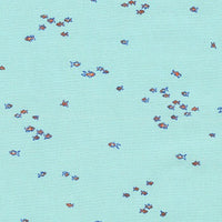 Robert Kaufman Wishwell Petit Fish - Water