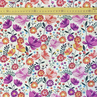 Handmade Fabrics Inc. Garden Blooms - Pink