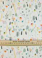 Handmade Fabrics Inc. Peaceful Fleurs