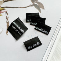 Me Made Handmade - Pack of 10 SEW-ON Centrefold Woven Labels