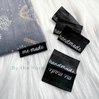 Me Made Handmade - Pack of 10 SEW-ON Centrefold Woven Labels