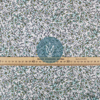 Robert Kaufman Wishwell Nature's Notebook Lawns - Aqua