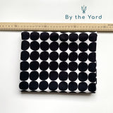 Big Dots Cotton Lightweight Broadcloth - Black