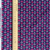 Fabric Editions Heart and Anchors
