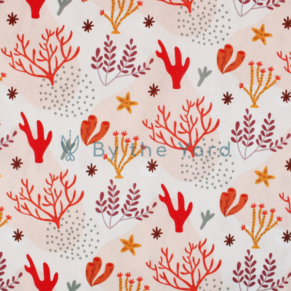 Handmade Fabrics Inc. Coral Reefs