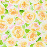 Robert Kaufman Wishwell: Rose Lemonade Lawns by Vanessa Lillrose & Linda Fitch - Peony